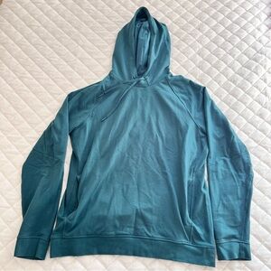 Lululemon men’s teal city sweat pullover hoodie large